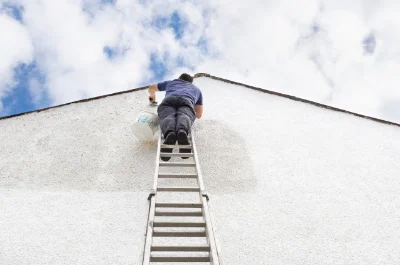Peinture extérieure à Sossais — façades et ravalement